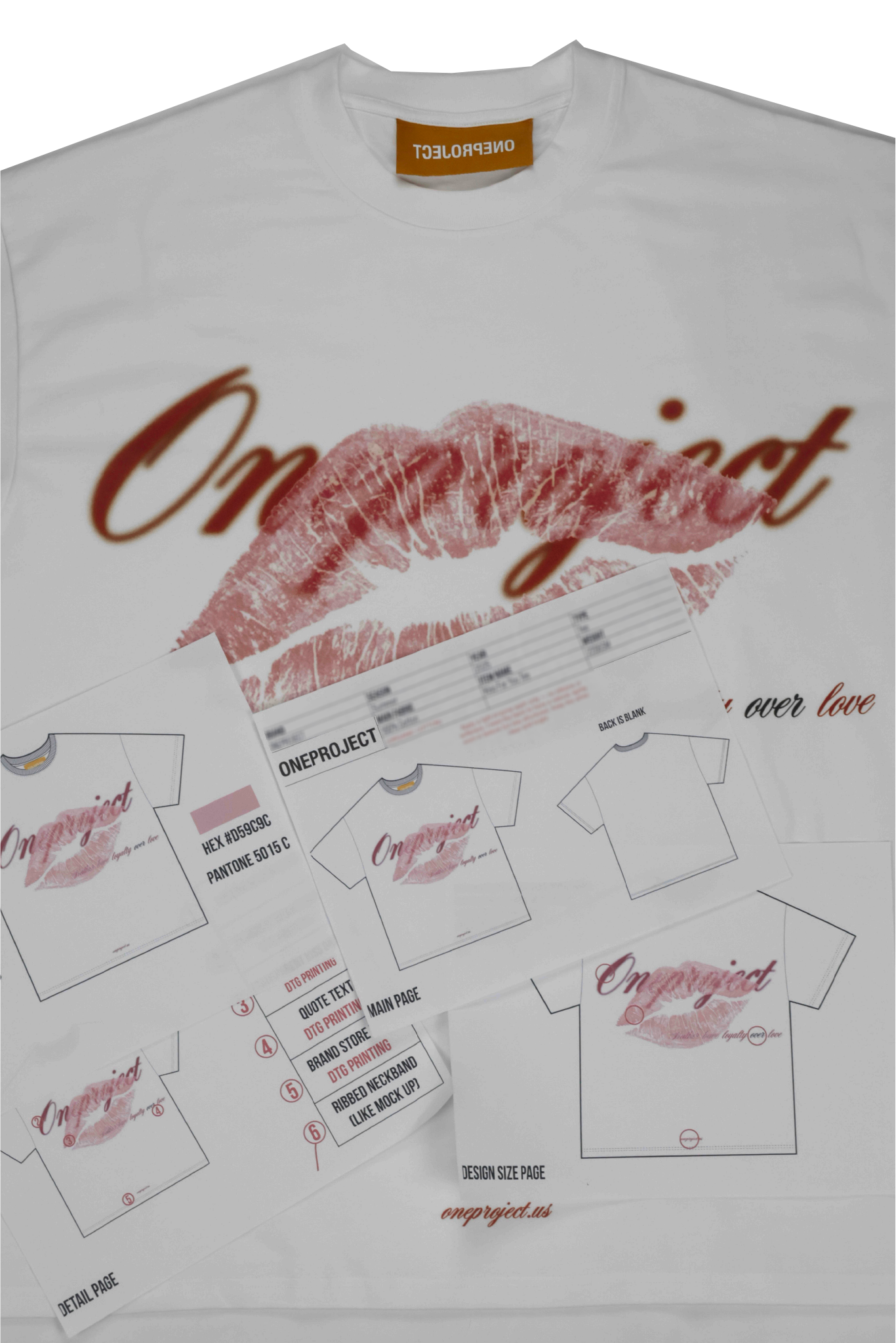 "I DONT WANT YOUR KISS" TEE