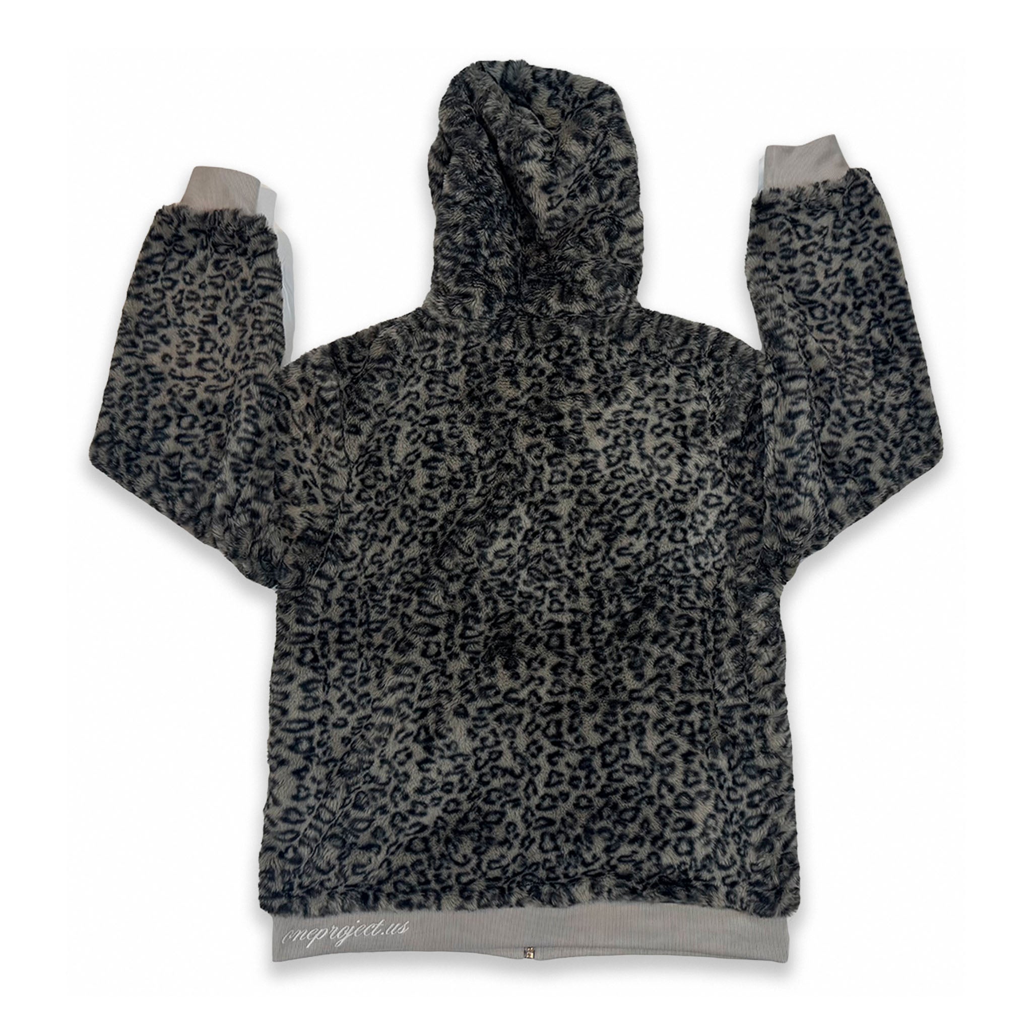 ONEPROJECT Reversible Leopard Zip-Up